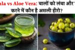 Amla vs. Alovera Hair Hack