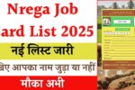 Nrega Job Card List 2025