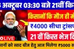 Pm Kisan 21st Kist 2025