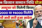 pm Kisan Samman Nidhi Yojana 21th kist